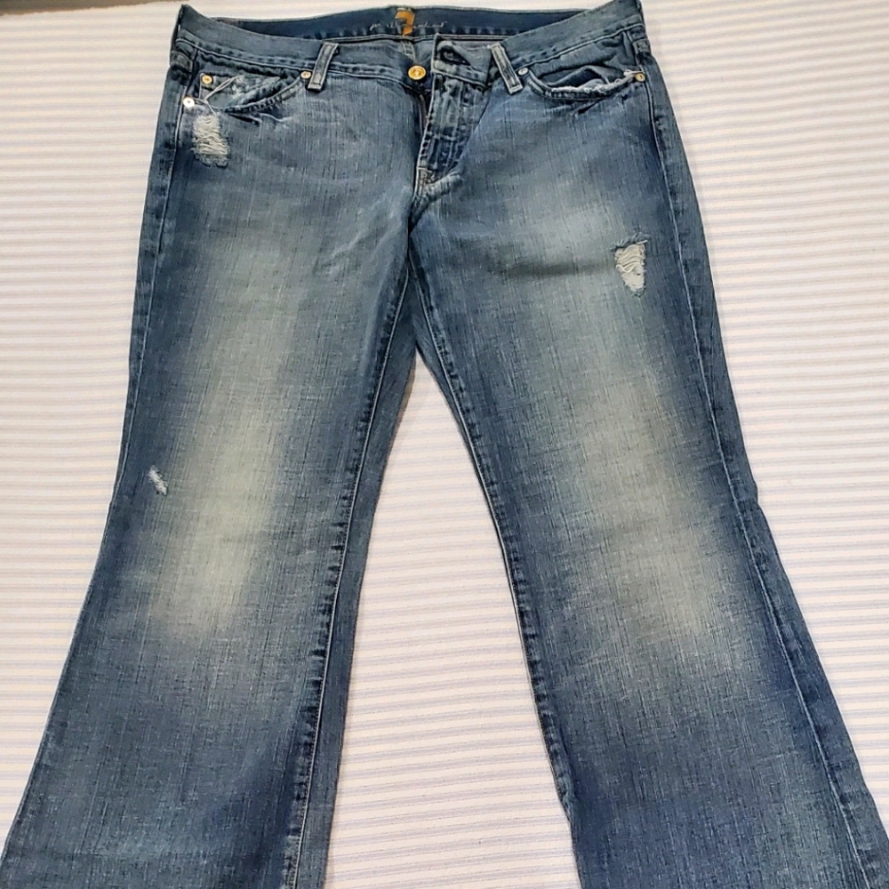Denim boot cut